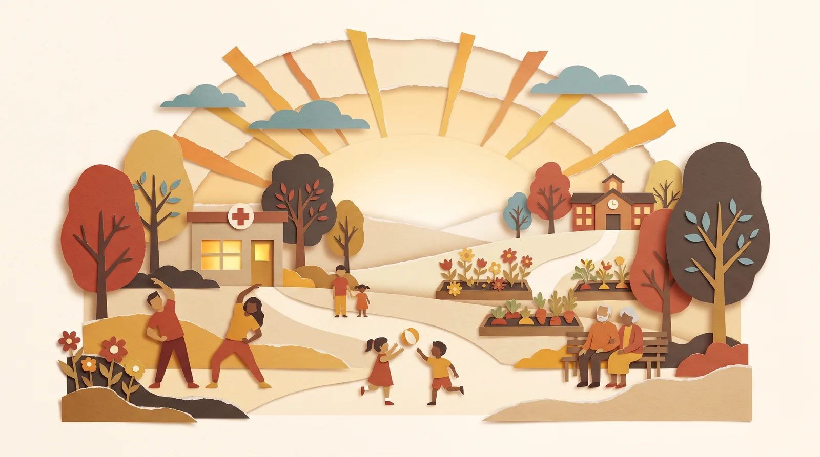 A vibrant open-air makers’ market full of builders, growers and craftspeople creating freely